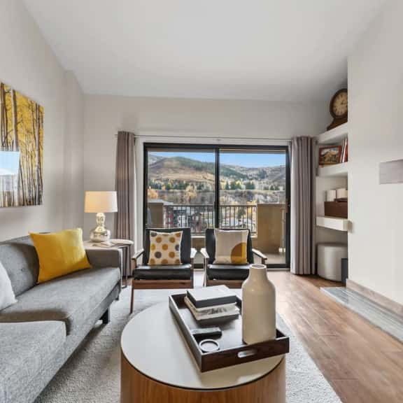 Avon Mountain Condo | Fireplace & Vinyl | Pets - Image 1