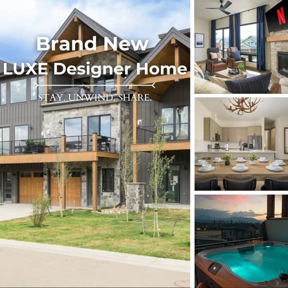 Lodge 212 | Brand New LUXE Designer Home + Hot Tub - Image 1