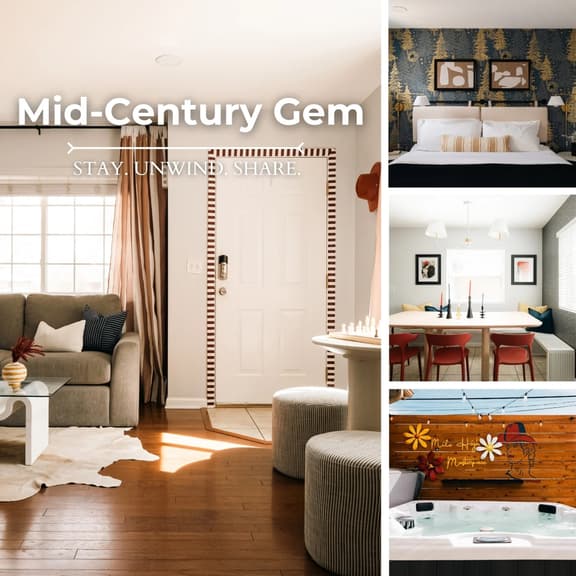 Mid-Century Gem | 3BR | Hot Tub | Close to Denver - Image 1