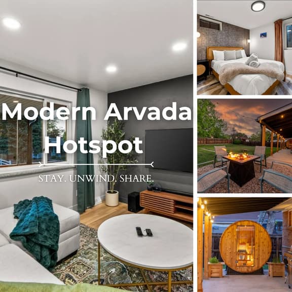 Modern Arvada Hotspot | Sauna & Games - Image 1