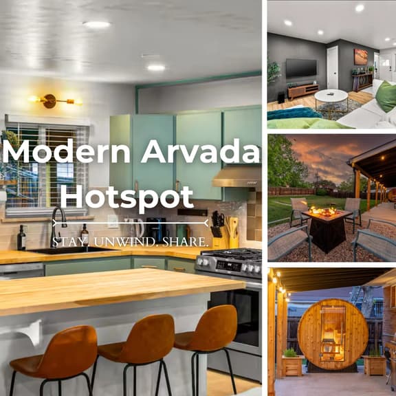 Modern Arvada Suite | Sauna & Games - Image 1