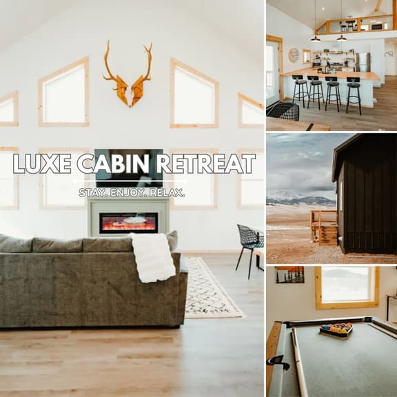 New Cabin I Game Room I King Beds I Mountains - Image 1