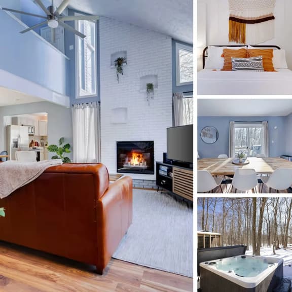 Pocono Lake Charmer: Lakeview Retreat for 10 - Image 1
