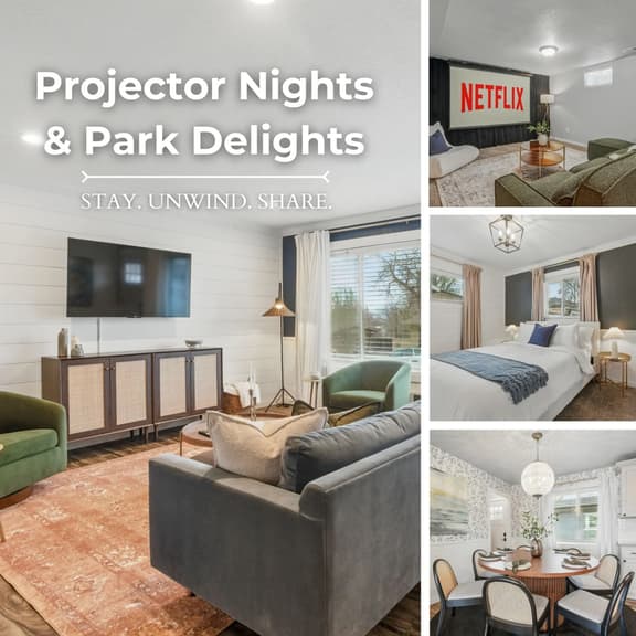 Projector Nights & Park Delights I Designer Reno - Image 1