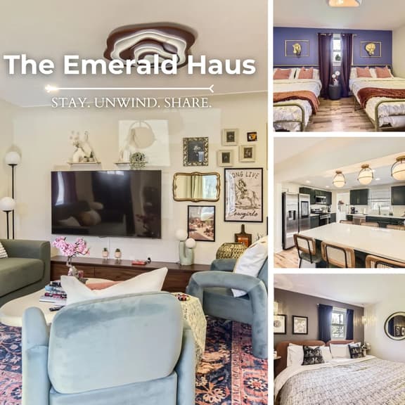 The Emerald Haus: Stylish Retreat Near Regis - Image 1