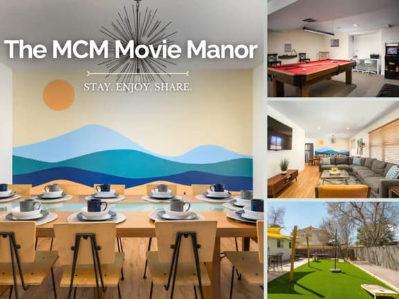 The MCM Movie Manor|Big Backyard|Movie Theater - Image 1