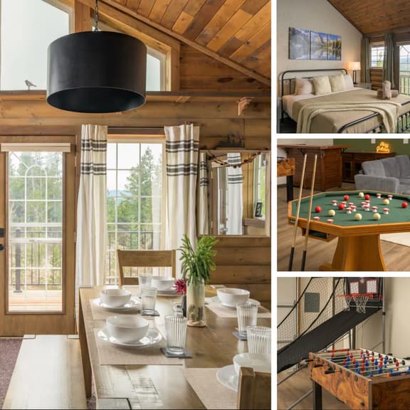 The Moose Hoose I Stunning Views + Game Room - Image 1
