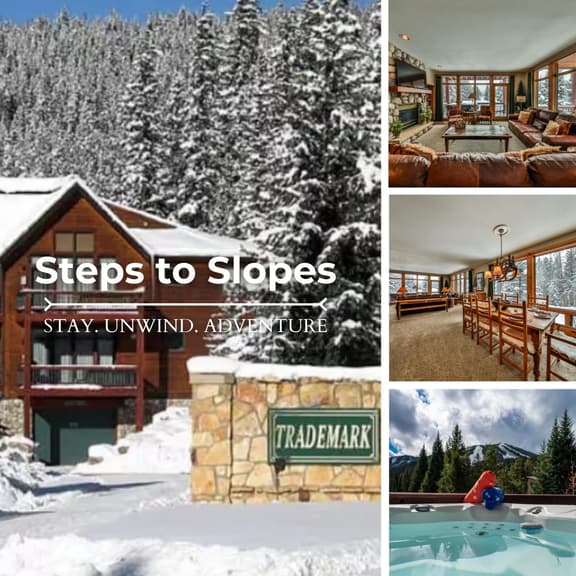 Walk to Slopes | 2 Hot Tubs | Spectacular Views! - Image 1