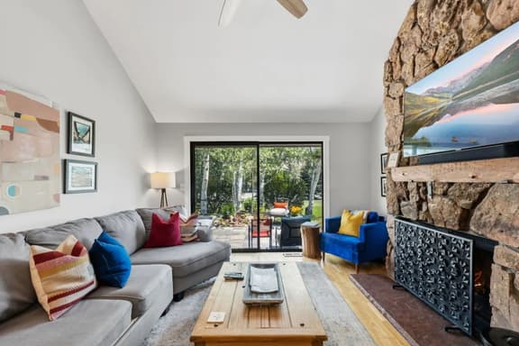 Eagle Vail Retreat On Golf Course | Fire Pit - Image 1